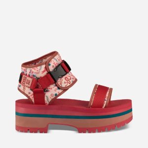 Teva Indio Jewell - Anna Sui Naisten Punainen Sandaalit